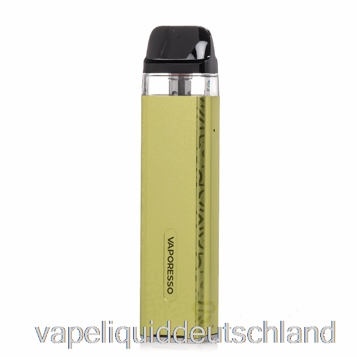 Vaporesso Xros 3 Mini-Pod-System, Zitronengelbe Vape-Flüssigkeit